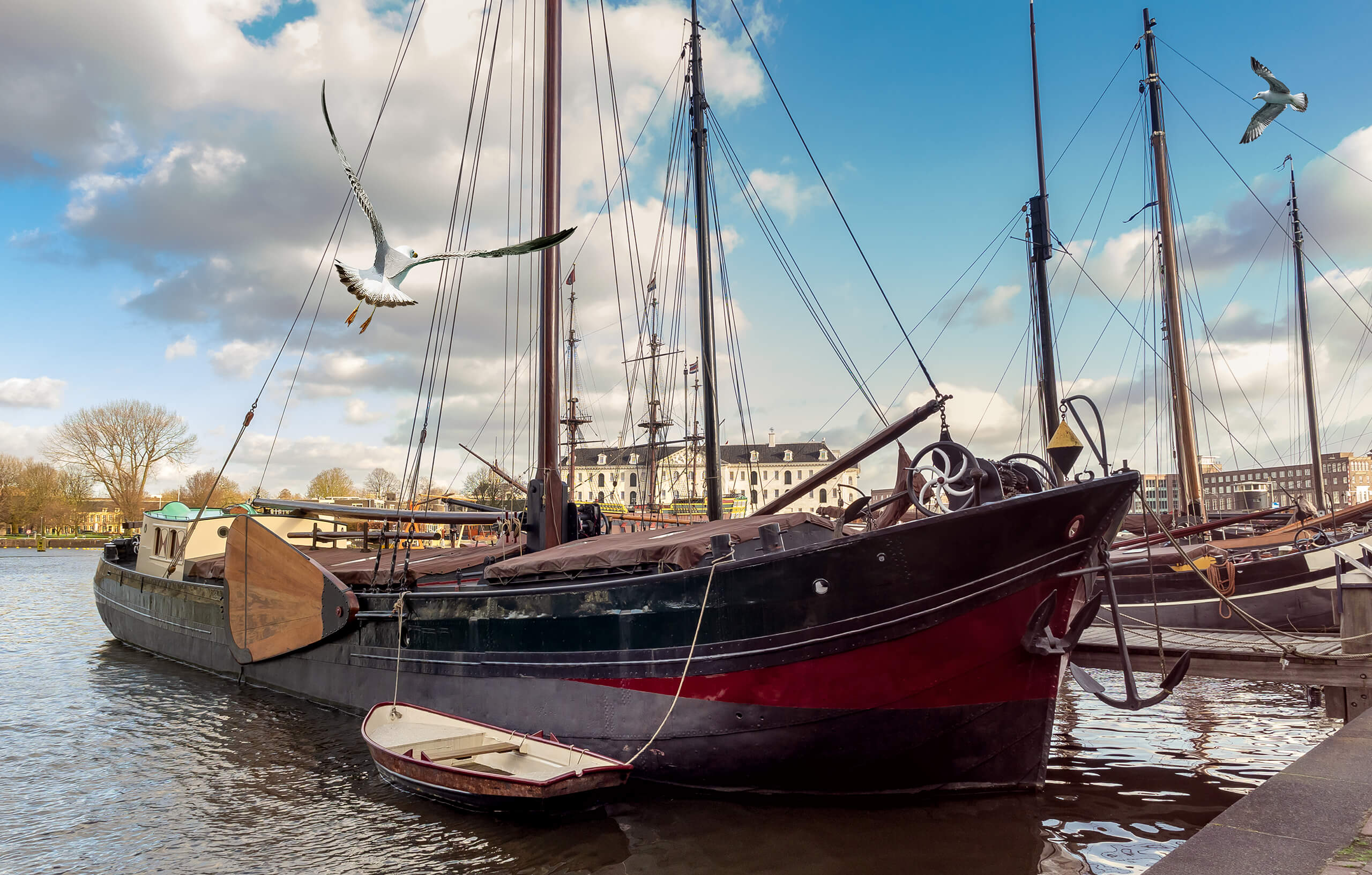 yacht in dutch